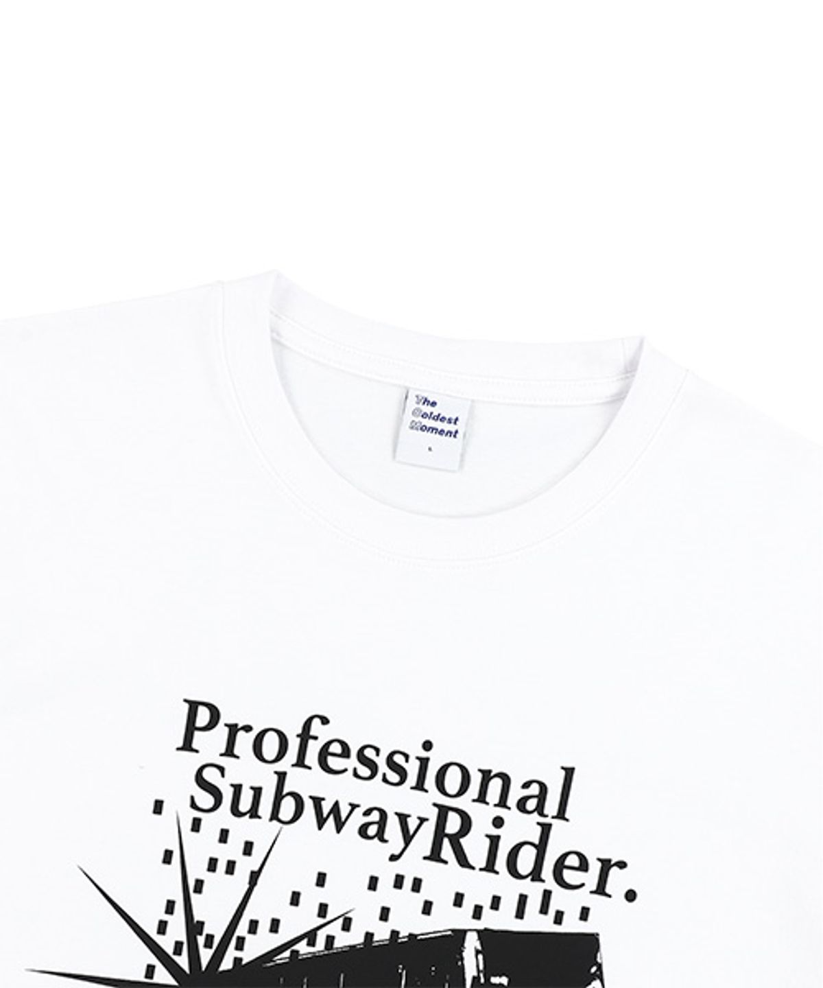 더콜디스트모먼트(THECOLDESTMOMENT) TCM subway T (white)