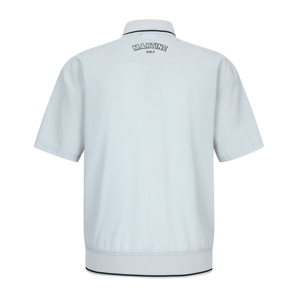 마틴골프(MARTINE GOLF) Collaboration Woven T-Shirts_Grey (Men)