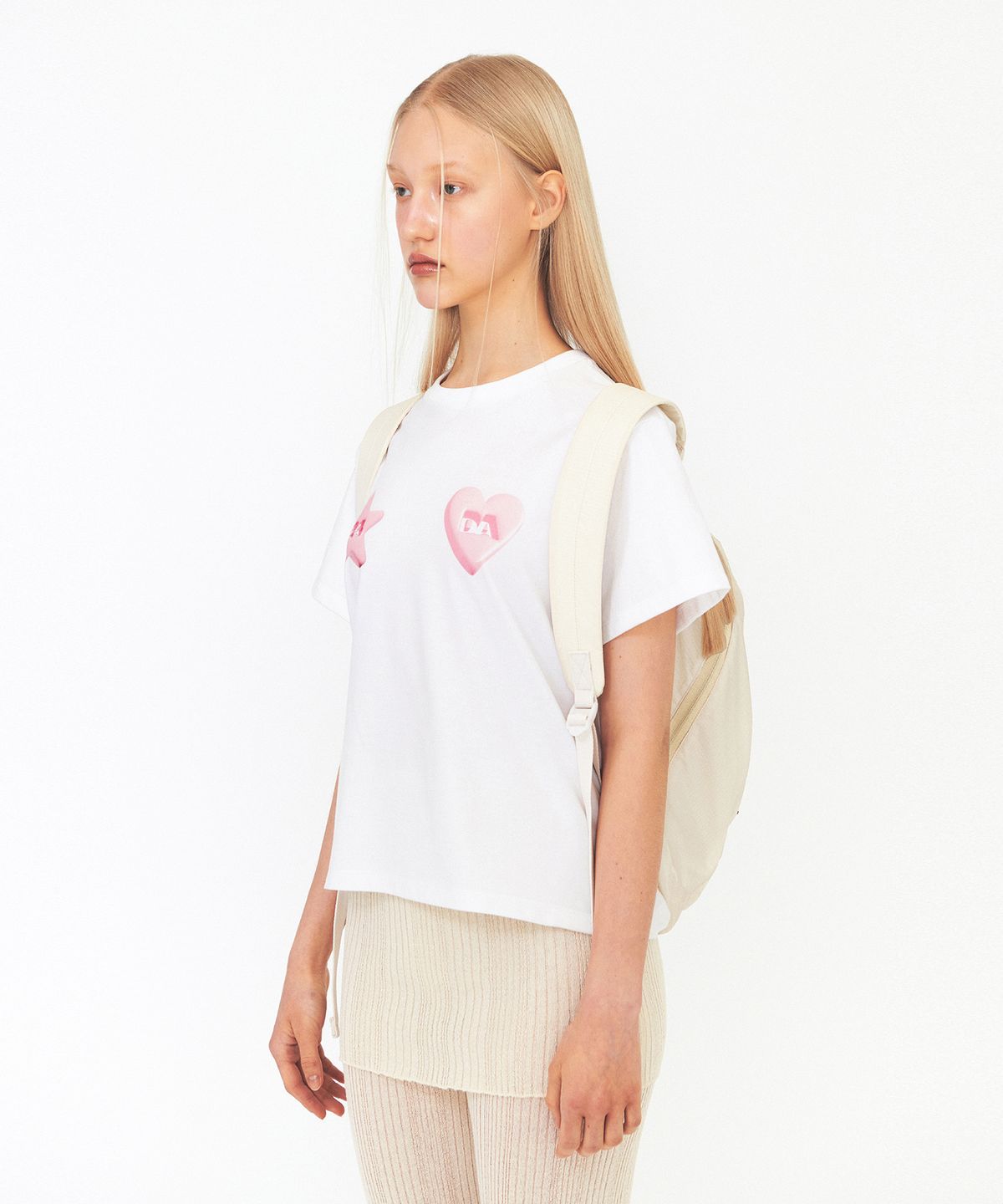 다이애그널(DIAGONAL) LIGHT PACKABLE BACKPACK (ivory)