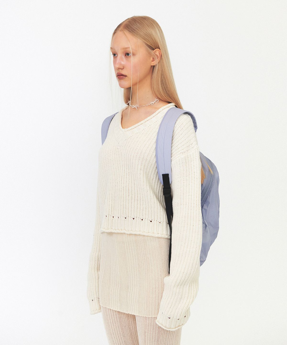 다이애그널(DIAGONAL) LIGHT PACKABLE BACKPACK (blue)