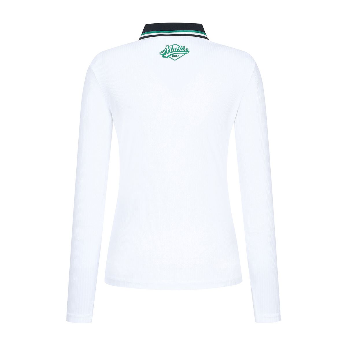 마틴골프(MARTINE GOLF) Ribbed Color Collar T-Shirts_White
