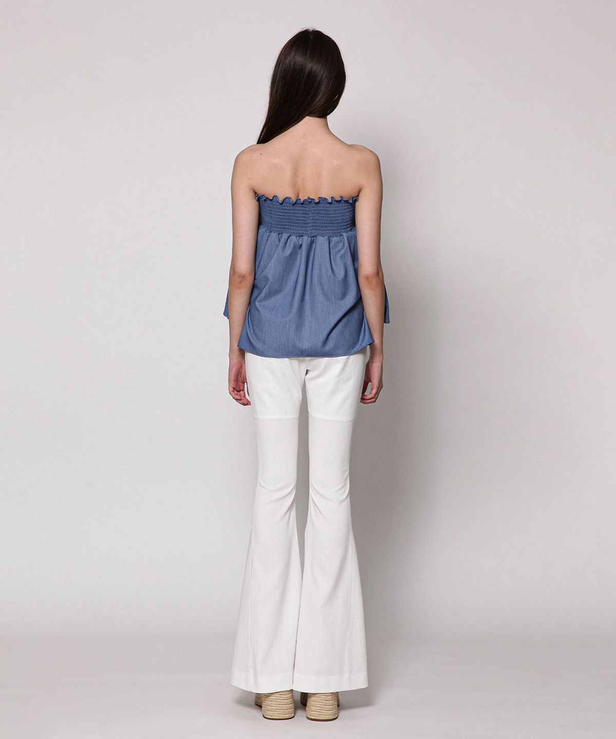 세컨드 아르무아(02ARMOIRE) Sloane Trousers _ White