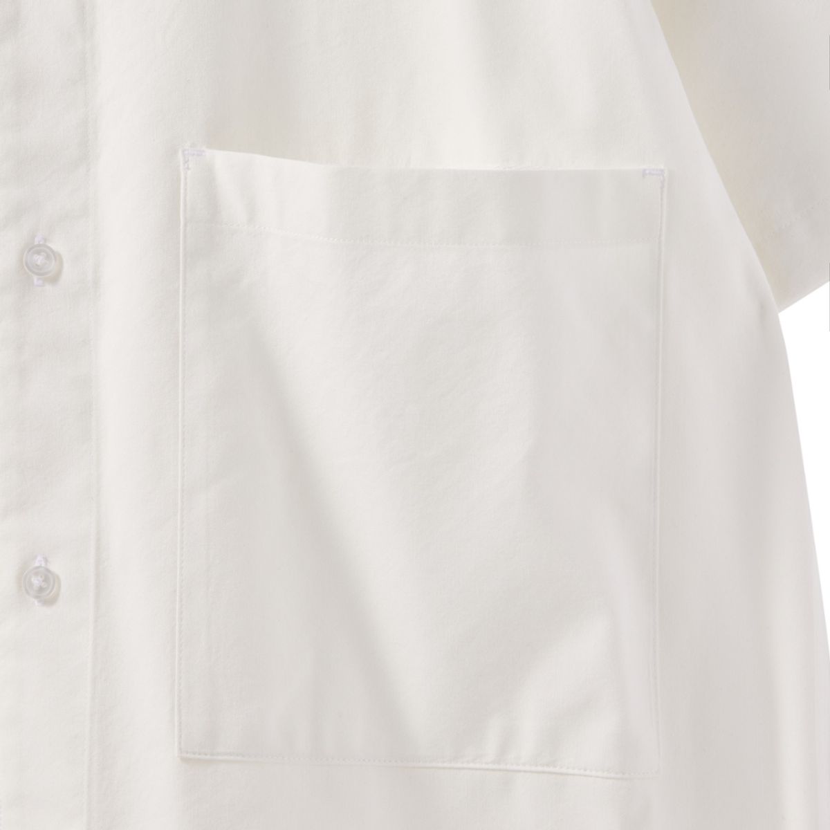 브롬톤 런던(BROMPTON LONDON) COTTON HALF SLEEVE SHIRTS - WHITE (P242USH410)