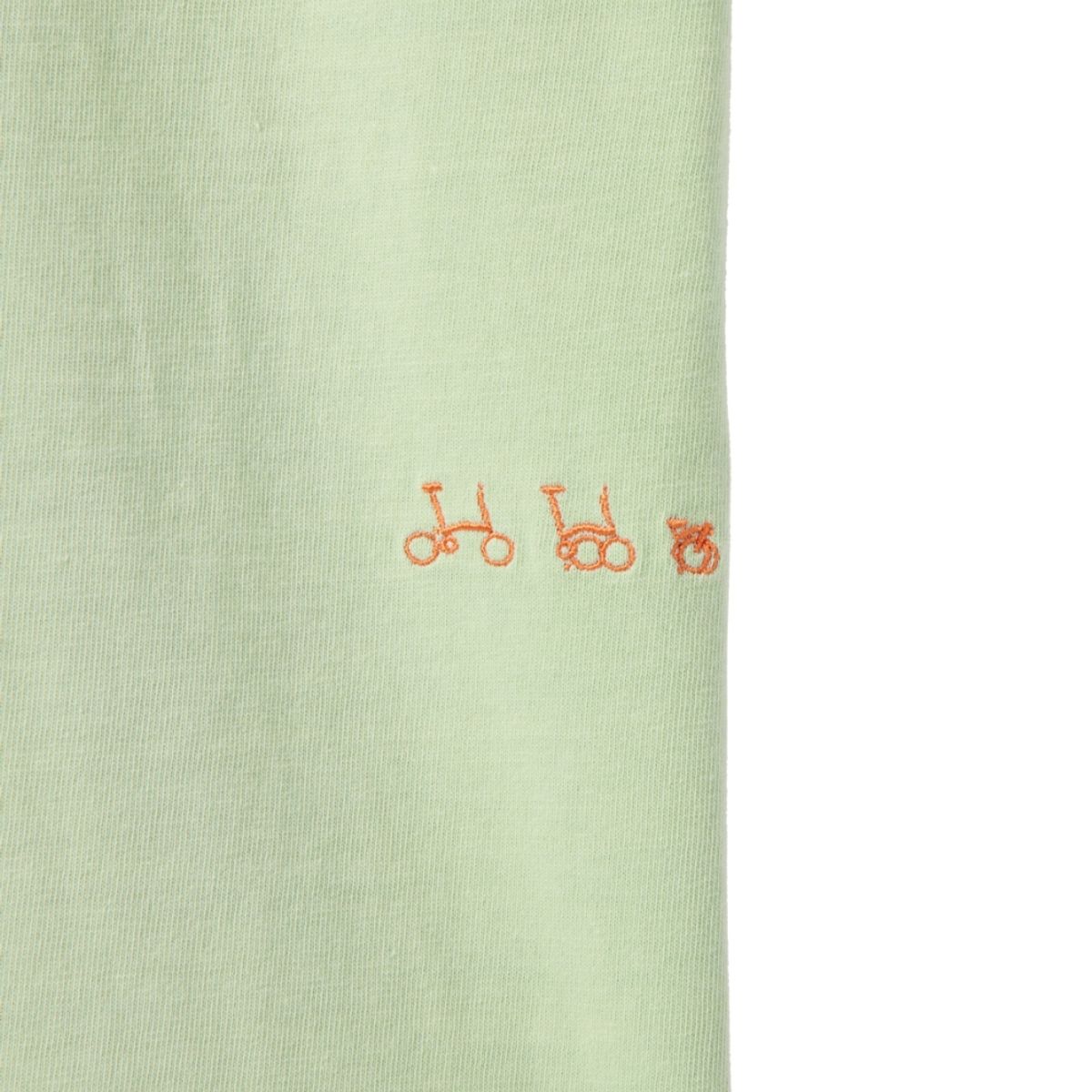 브롬톤 런던(BROMPTON LONDON) W BROMPTON LOGO T-SHIRT - MINT (P242WTS610)