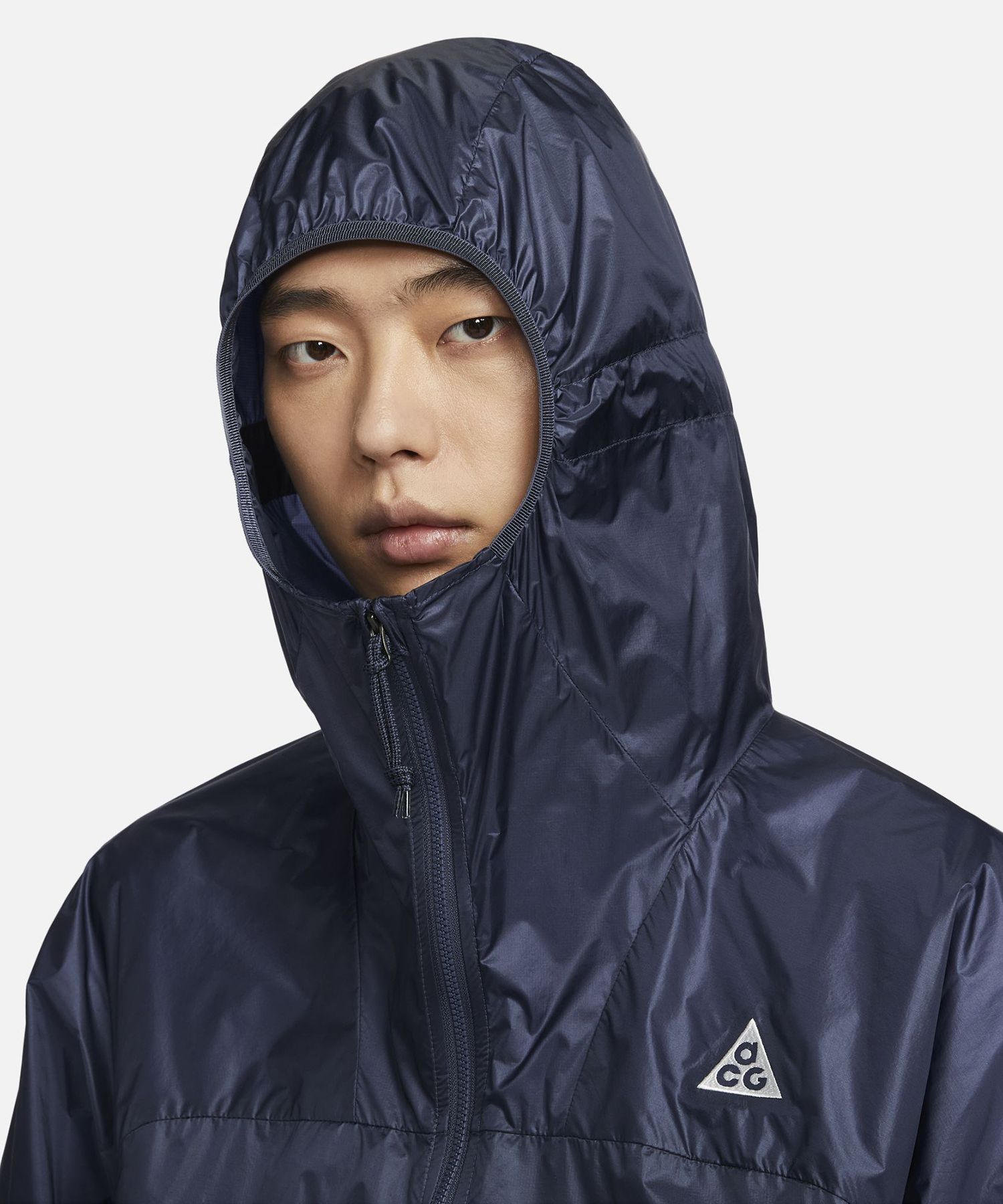NIKE ACG Cinder Cone ウィンドプルーフ M ネイビー 新品 나이키(NIKE) ACG Cinder Cone 윈드프루프 재킷 M - 썬더 블루:데이