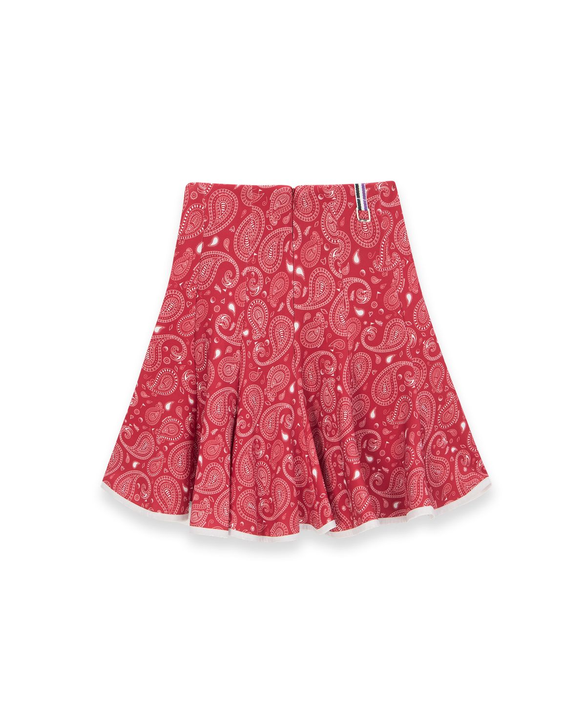 파이브아워스(5HOURS) PAISLEY SWING SKIRT_RED