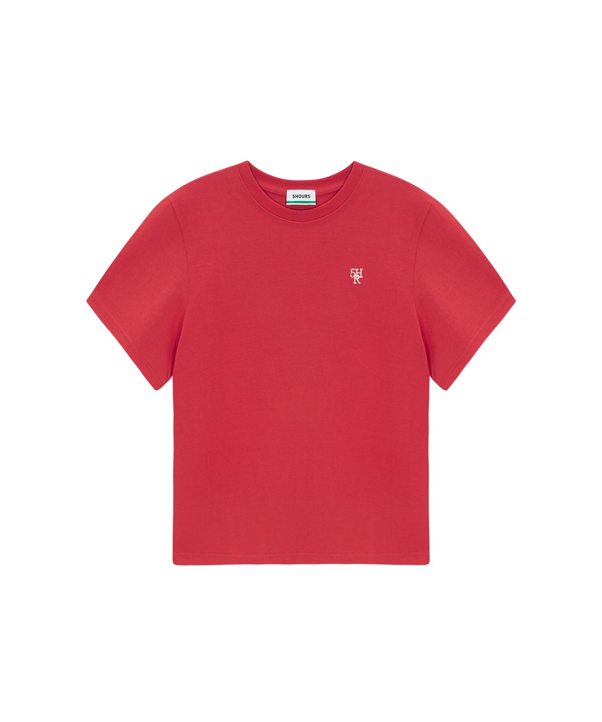 파이브아워스(5HOURS) 5HR LOGO T_RED