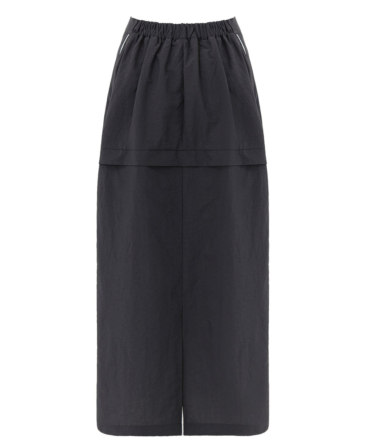 플라즈마스페어(PLASMA SPHERE) SEEN SKIRT IN BLACK (롱 스커트)