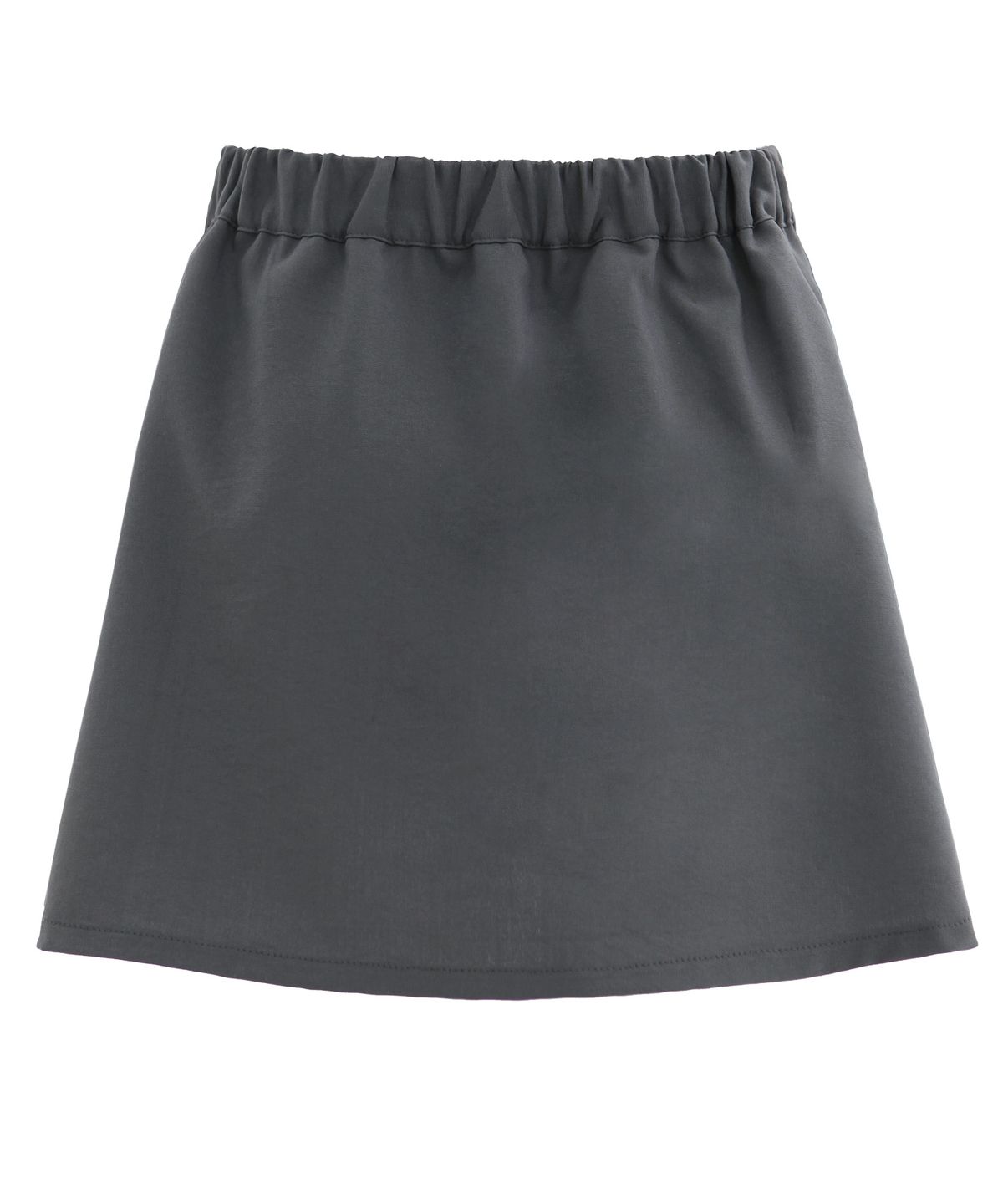 플라즈마스페어(PLASMA SPHERE) FAIRY SKIRT IN GREY (리본 랩 스커트)