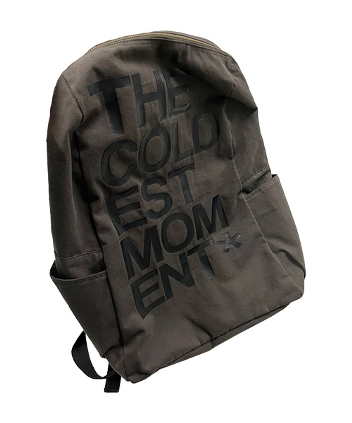 더콜디스트모먼트(THE COLDEST MOMENT) TCM logo backpack (brown)