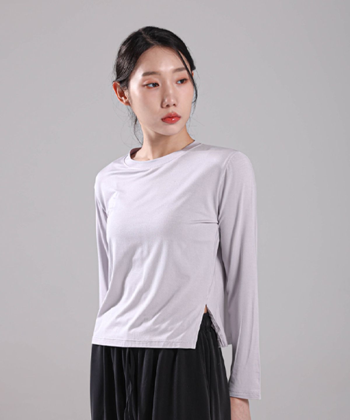 모어아웃(MOREOUT) 여성요가복 데일리 라이프 티셔츠 3TT4354