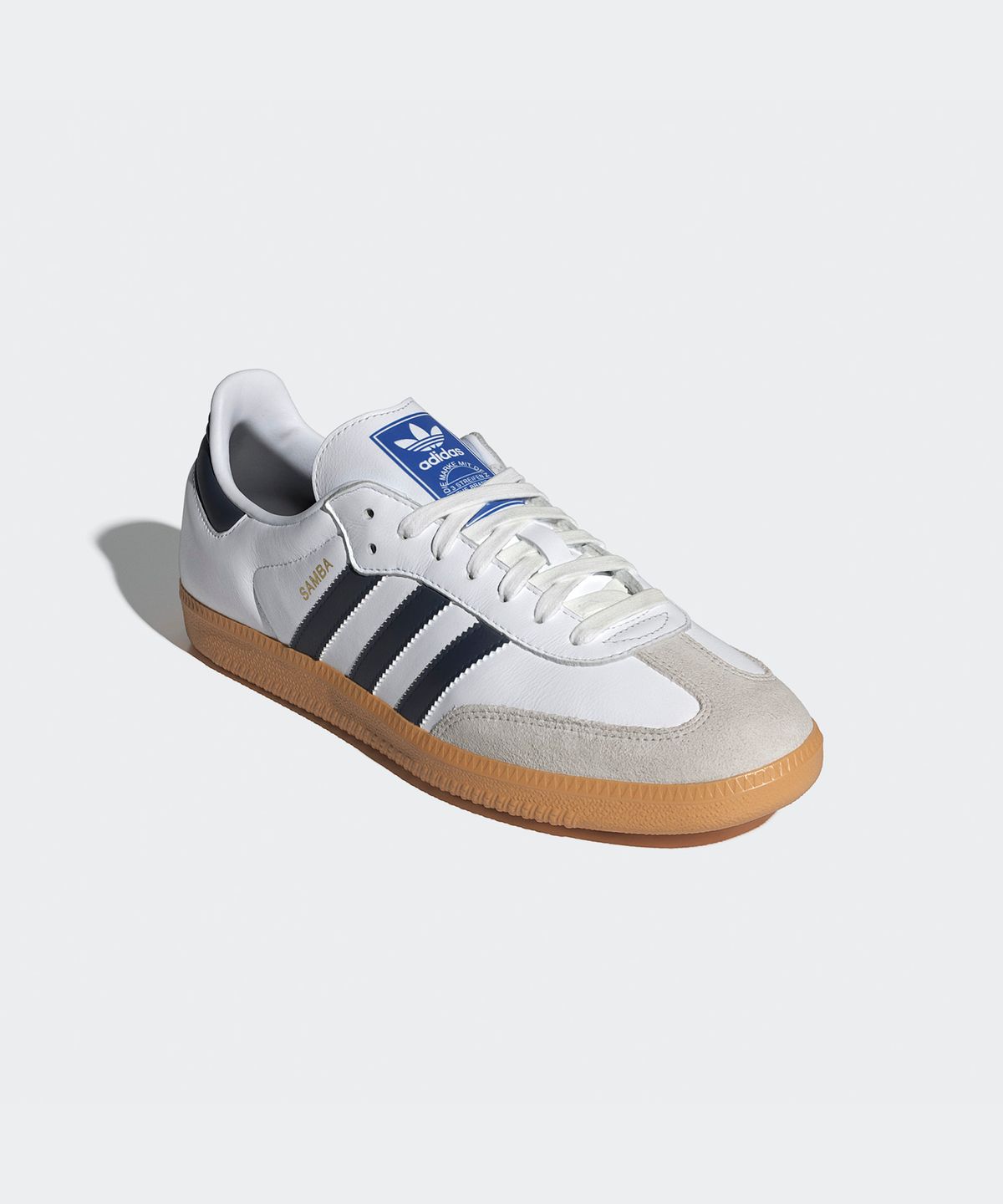 아디다스(ADIDAS) 삼바 OG - 화이트:네이비 / IF3814 - 사이즈 & 후기 | 무신사