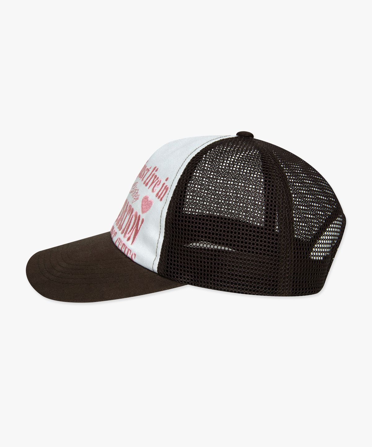 엘엠씨(LMC) THE CITY MESH 5PANEL CAP brown