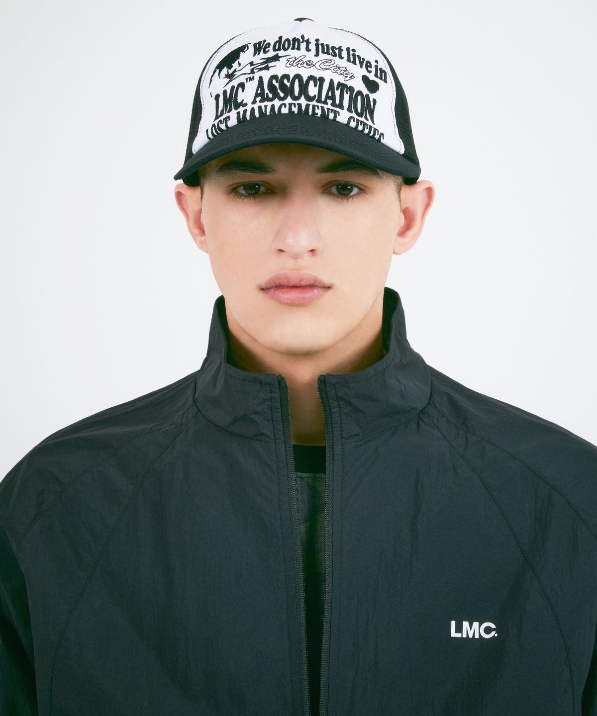 엘엠씨(LMC) THE CITY MESH 5PANEL CAP brown