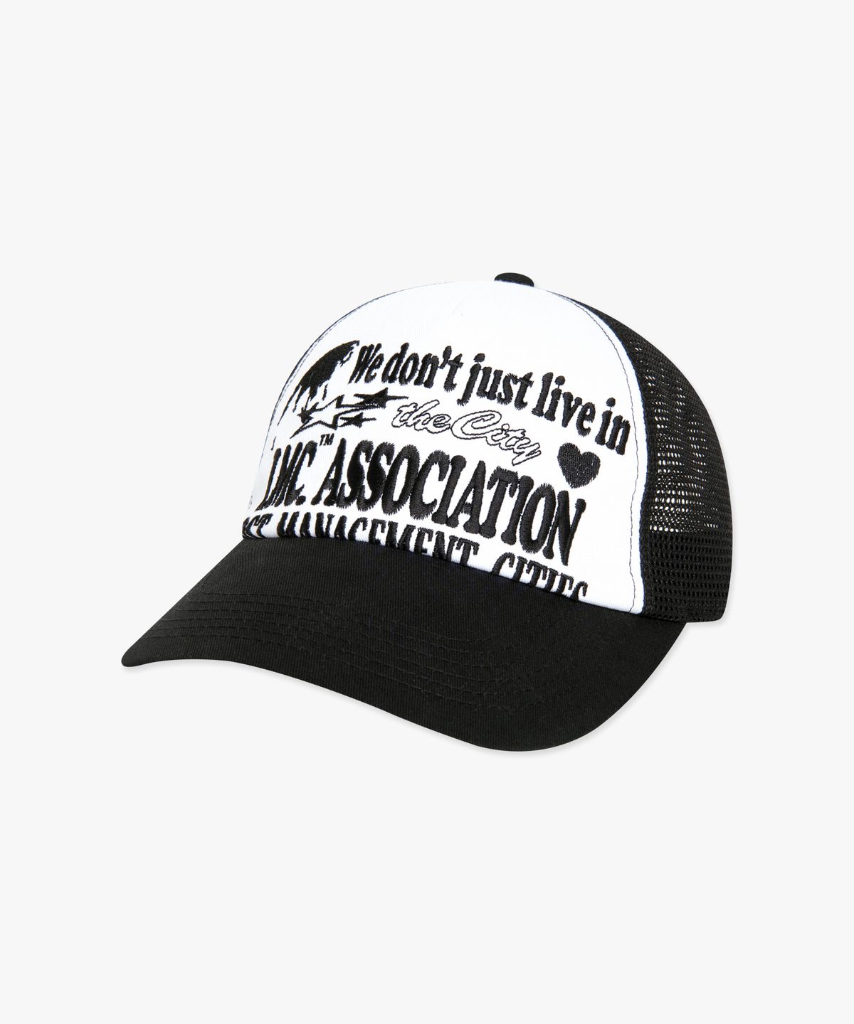 엘엠씨(LMC) THE CITY MESH 5PANEL CAP black