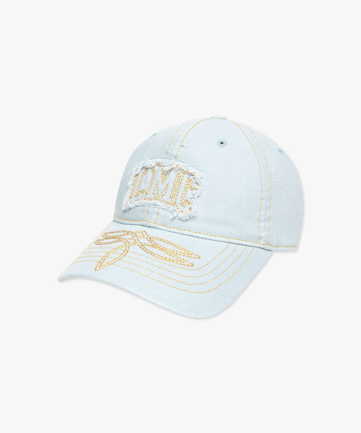 엘엠씨(LMC) WESTERN STITCH PATCHED 6PANEL CAP light blue