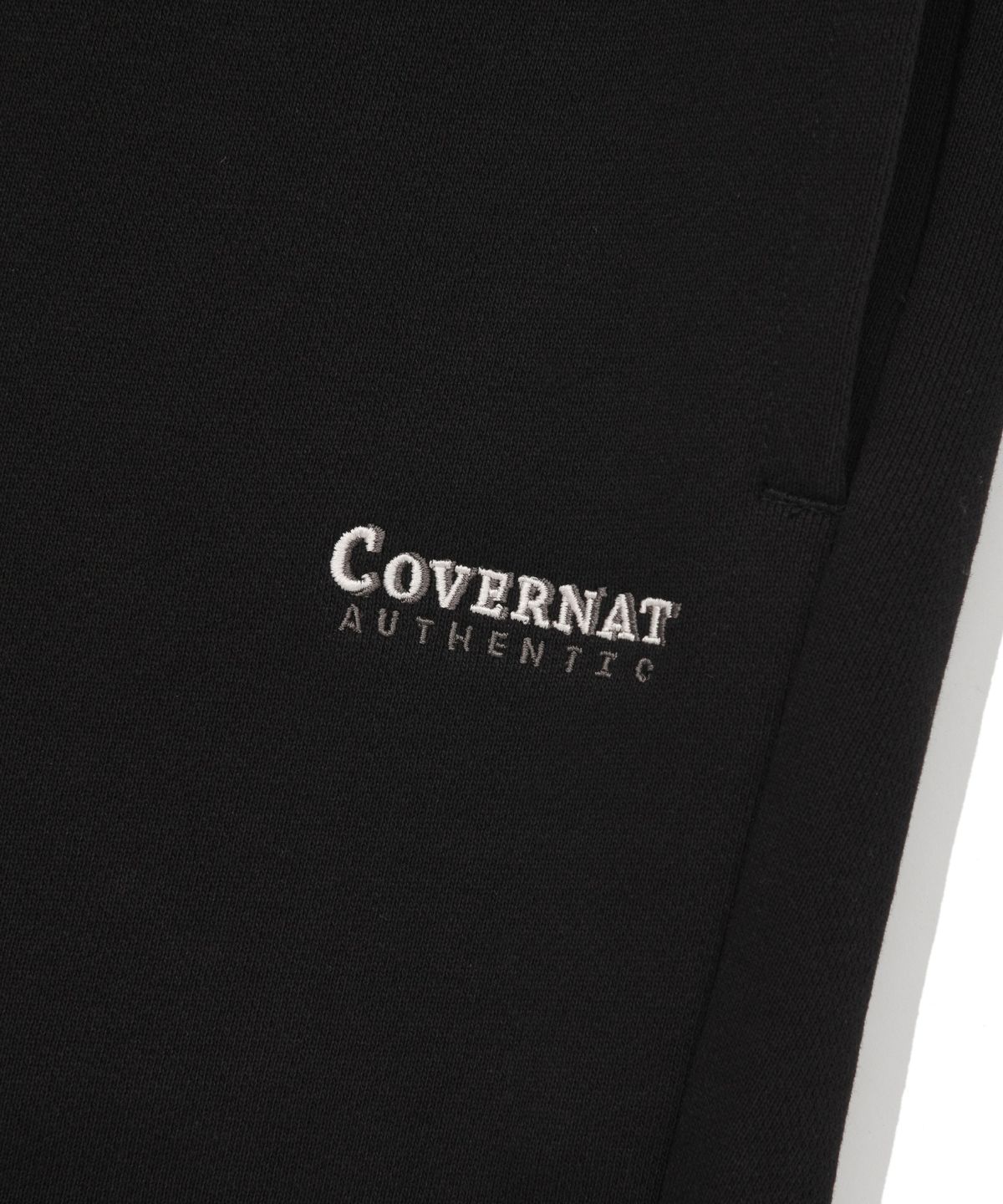커버낫(COVERNAT) 복서 핏 스웻 쇼츠 블랙
