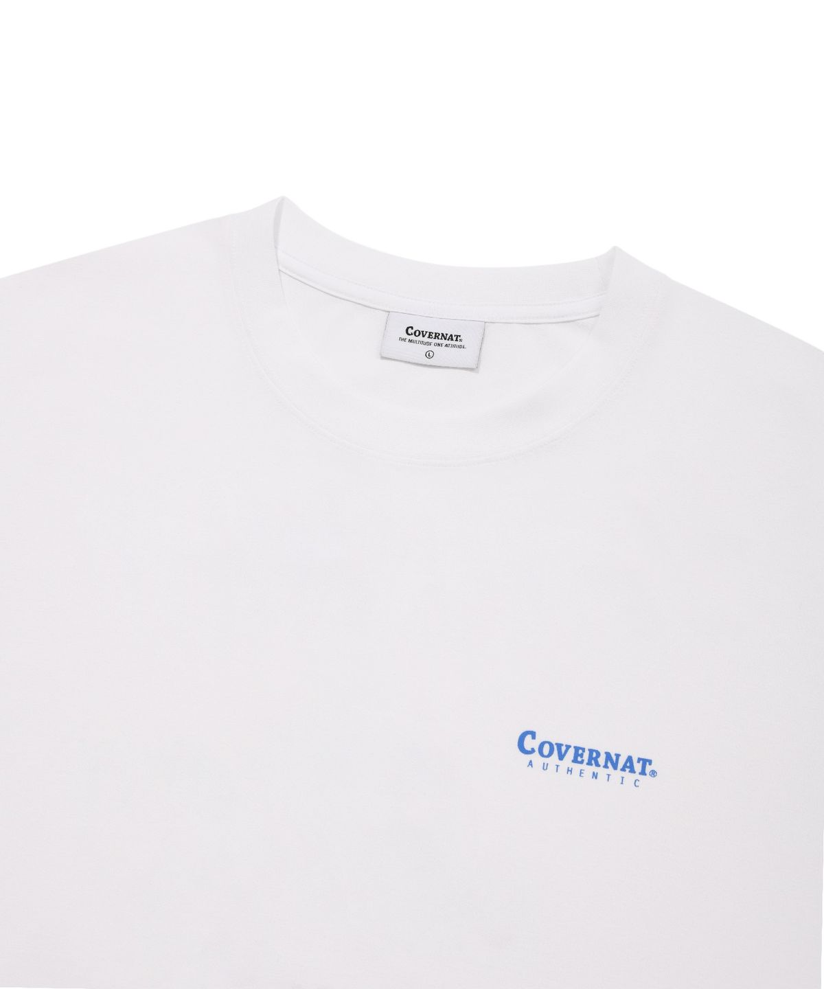 커버낫(COVERNAT) 아이스 쿨링 티셔츠 화이트