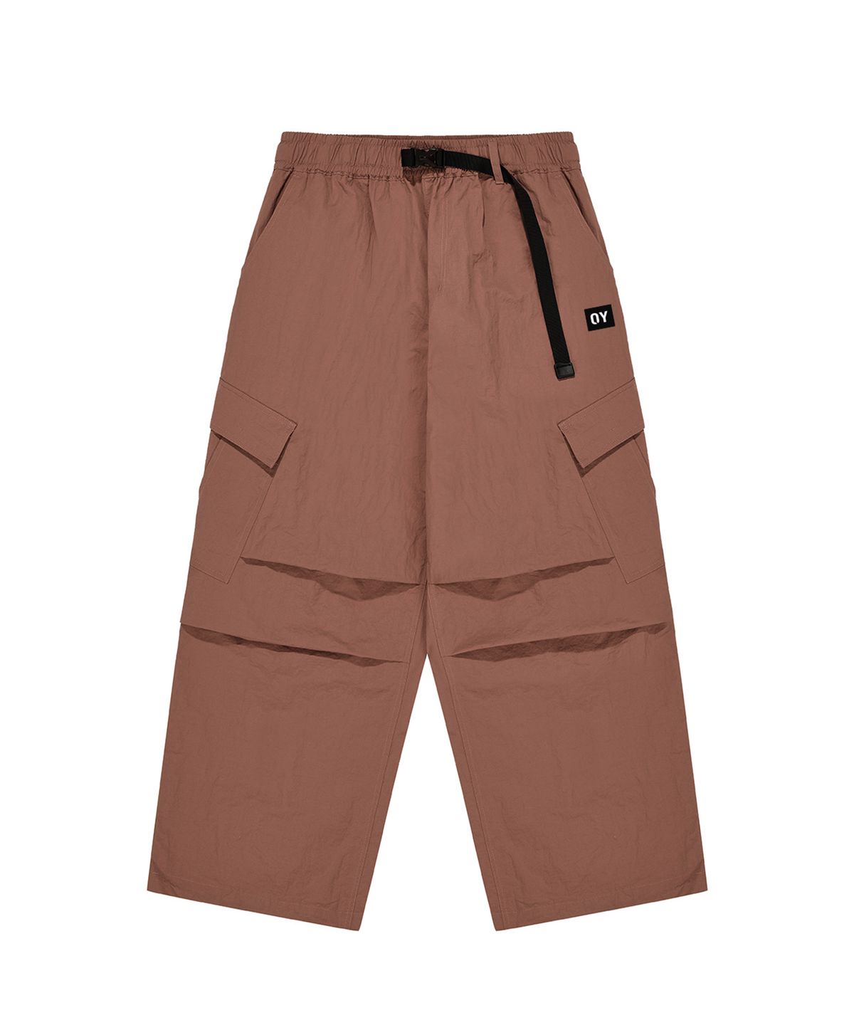 오픈야드(오와이)(OPENYARD(OY)) NYLON CARGO PANTS-INDIE PINK