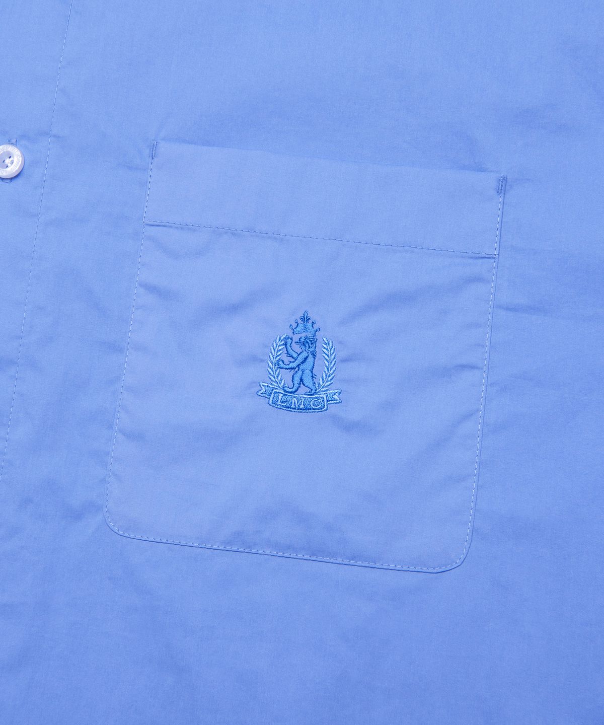 엘엠씨(LMC) BEAR CREST SHORT SLV SHIRT blue