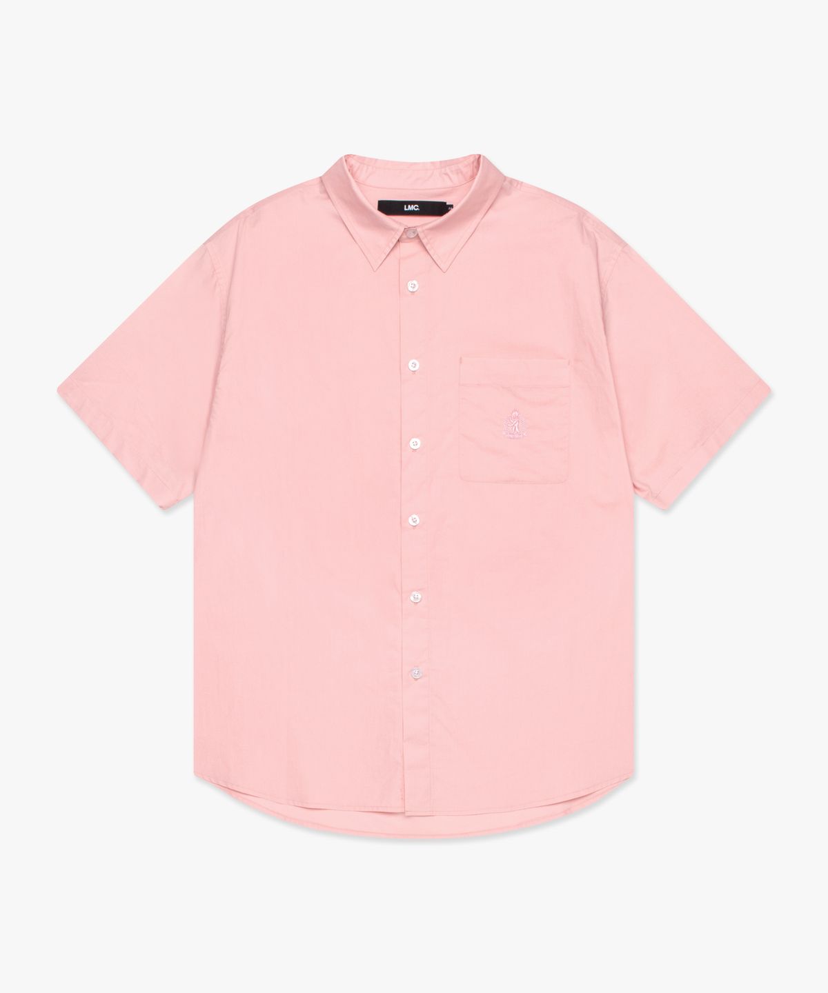 엘엠씨(LMC) BEAR CREST SHORT SLV SHIRT pink