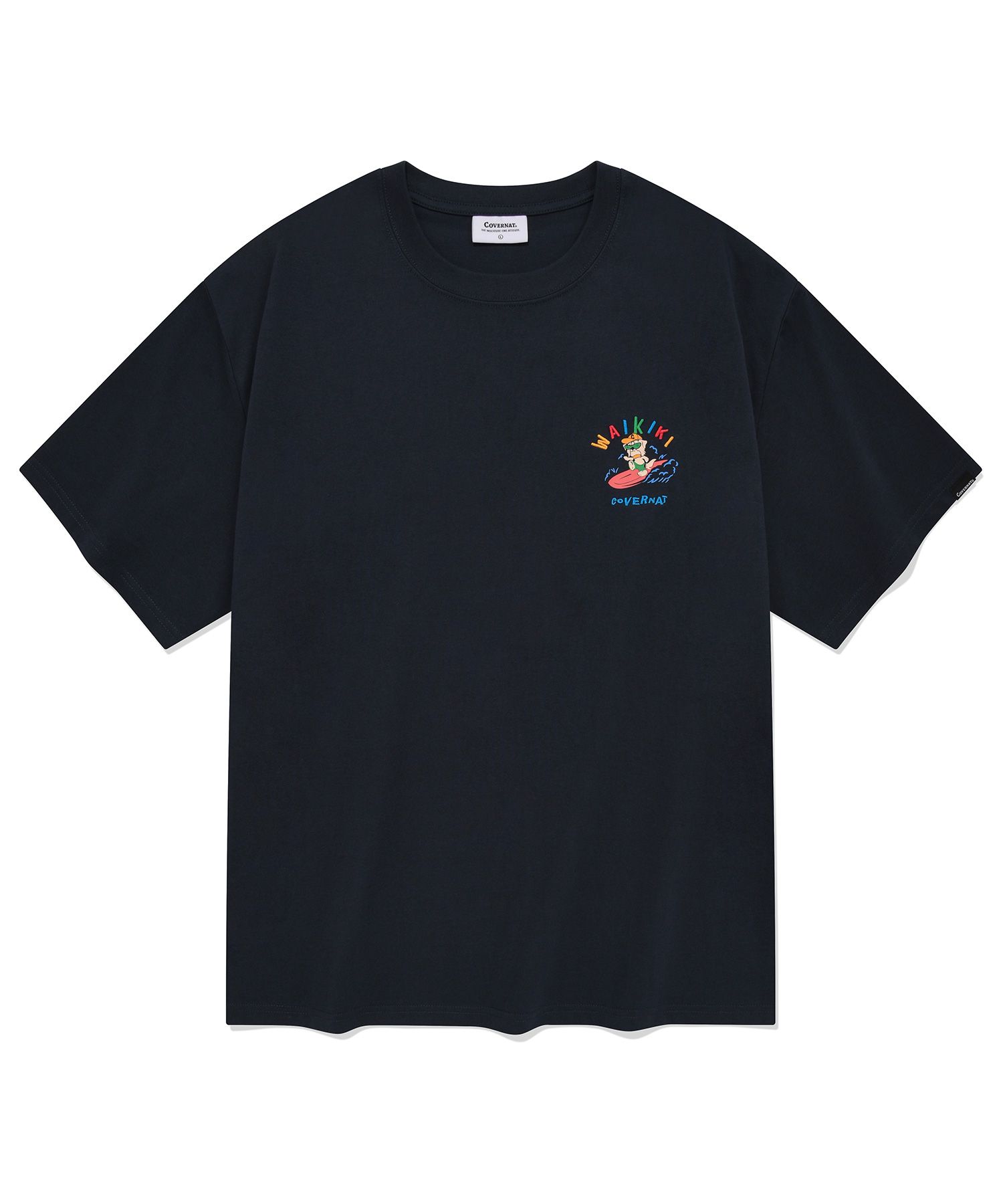 Tシャツ・カットソー COVERNAT SUFER COLLIE GRAPHIC T-SHIRTS 4TR396 MUSINSA | COVERNAT Super Collie T-shirt Navy