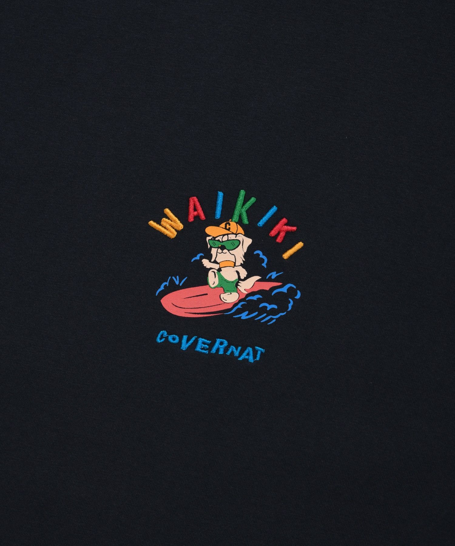 スウェット・トレーナー COVERNAT Border Collie Emblem Man to Man Navy COVERNAT(コボナッ) スウェット・トレーナー(メンズ) - 海外通販
