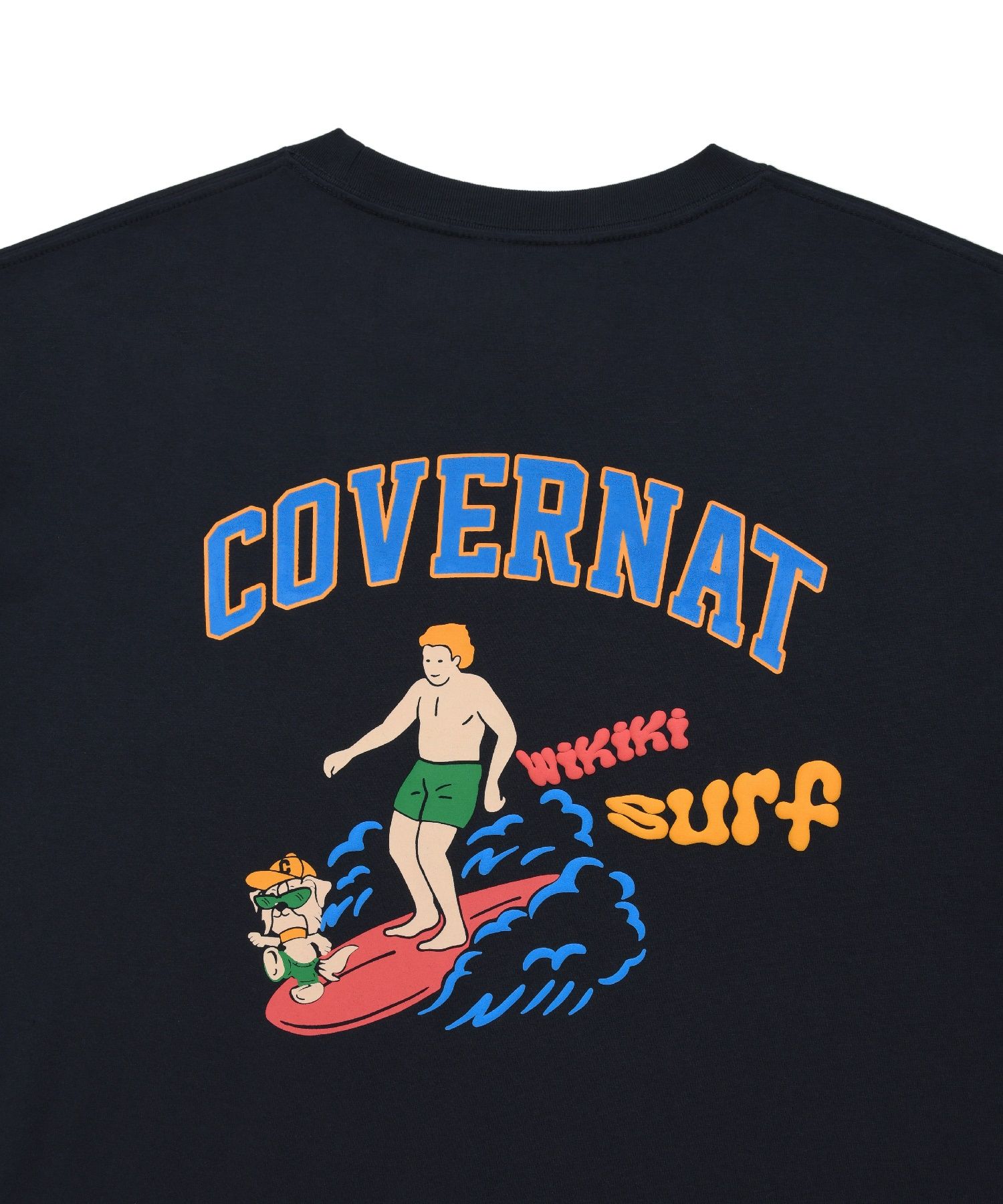 MUSINSA | COVERNAT Super Collie T-shirt Navy