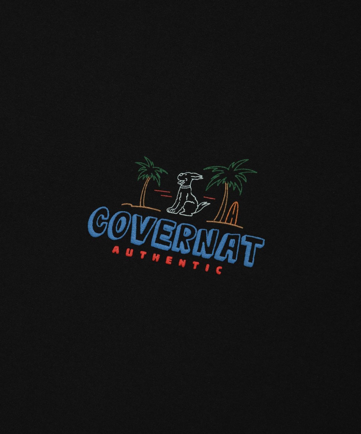 커버낫(COVERNAT) 커비 앤 미 티셔츠 블랙