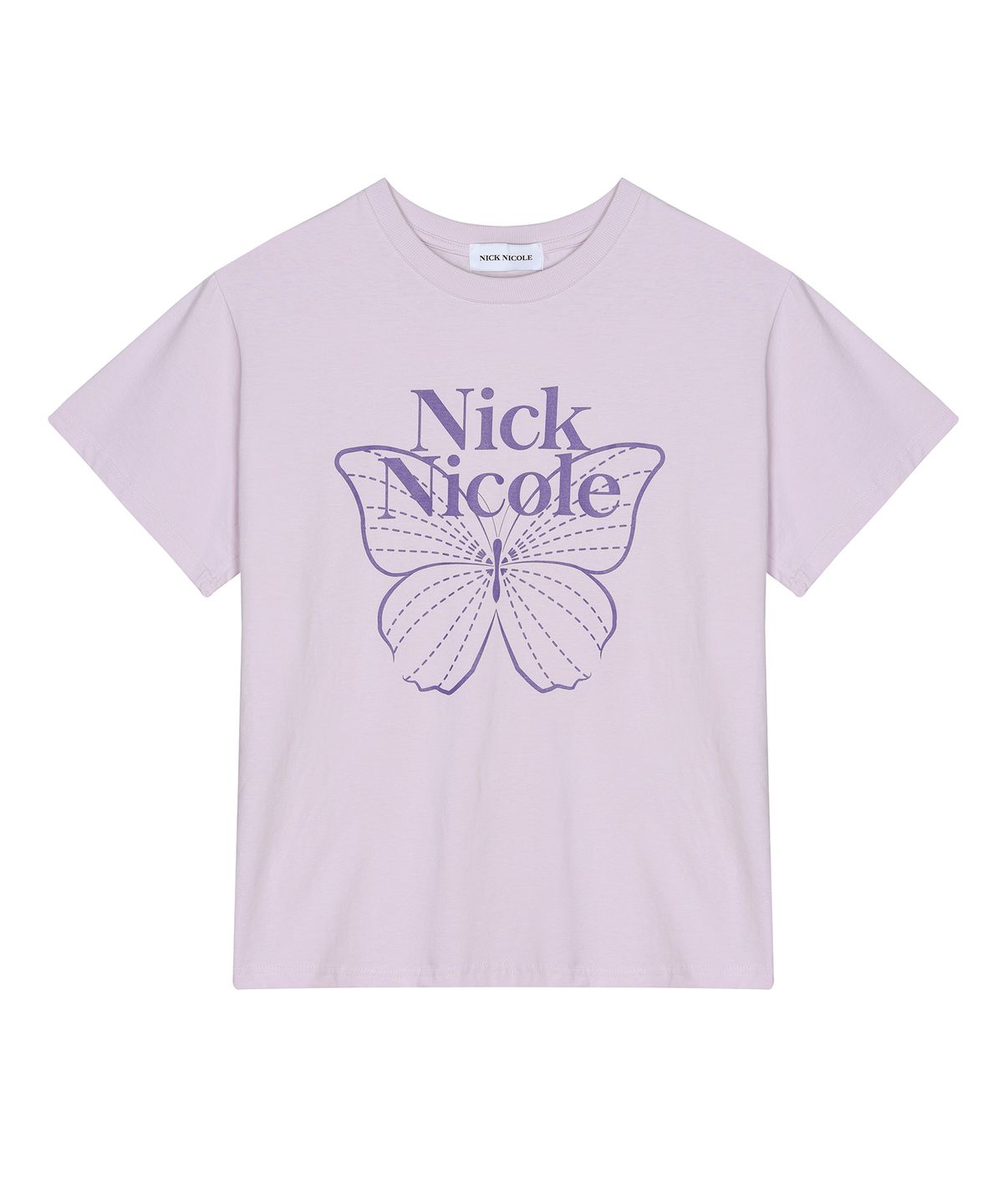 닉앤니콜(NICK&NICOLE) BIG BUTTERFLY SLEEVE TOP_PUPPLE VIOLET