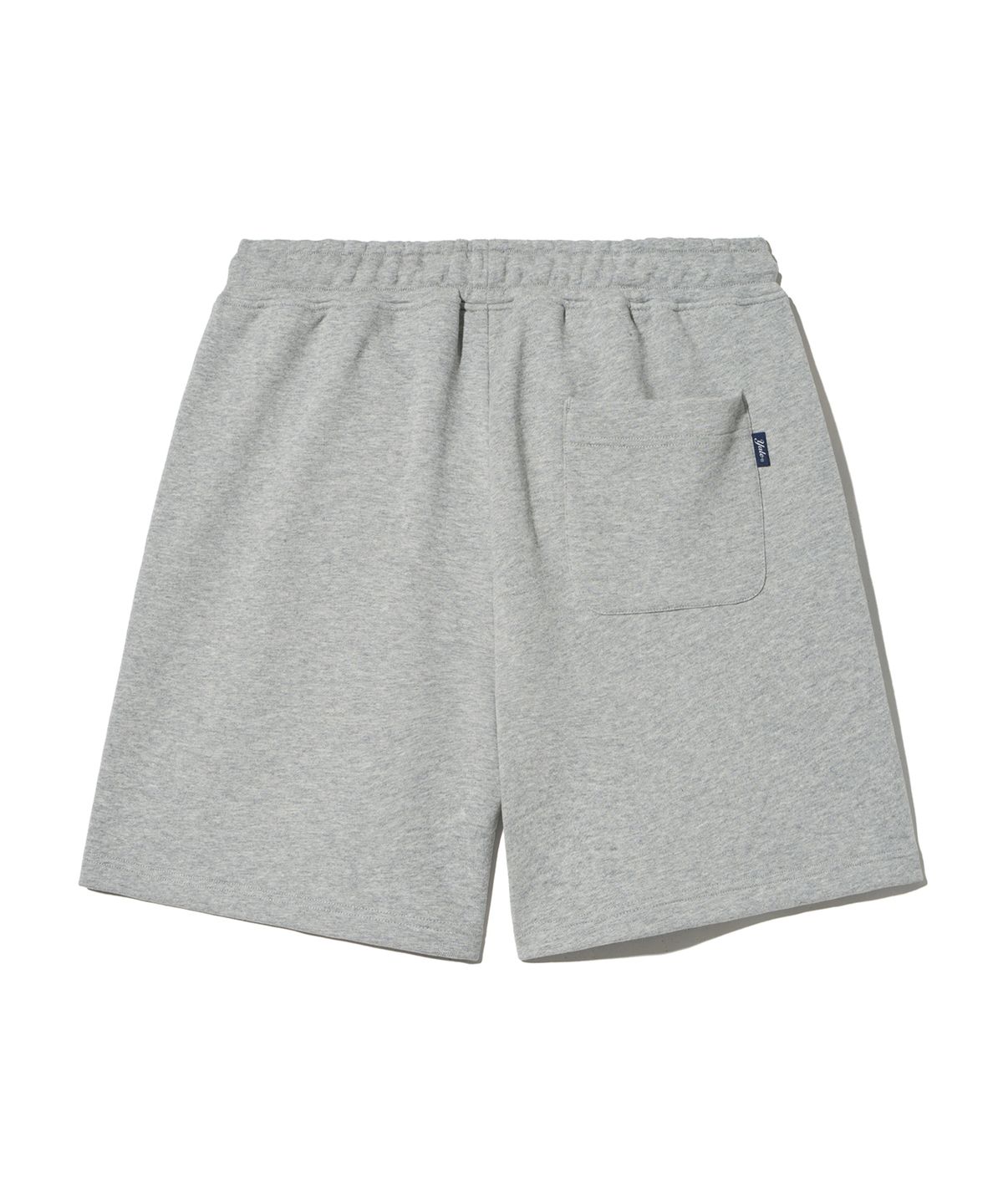 예일(YALE) SMALL 2 TONE ARCH SWEAT SHORTS MELANGE GRAY