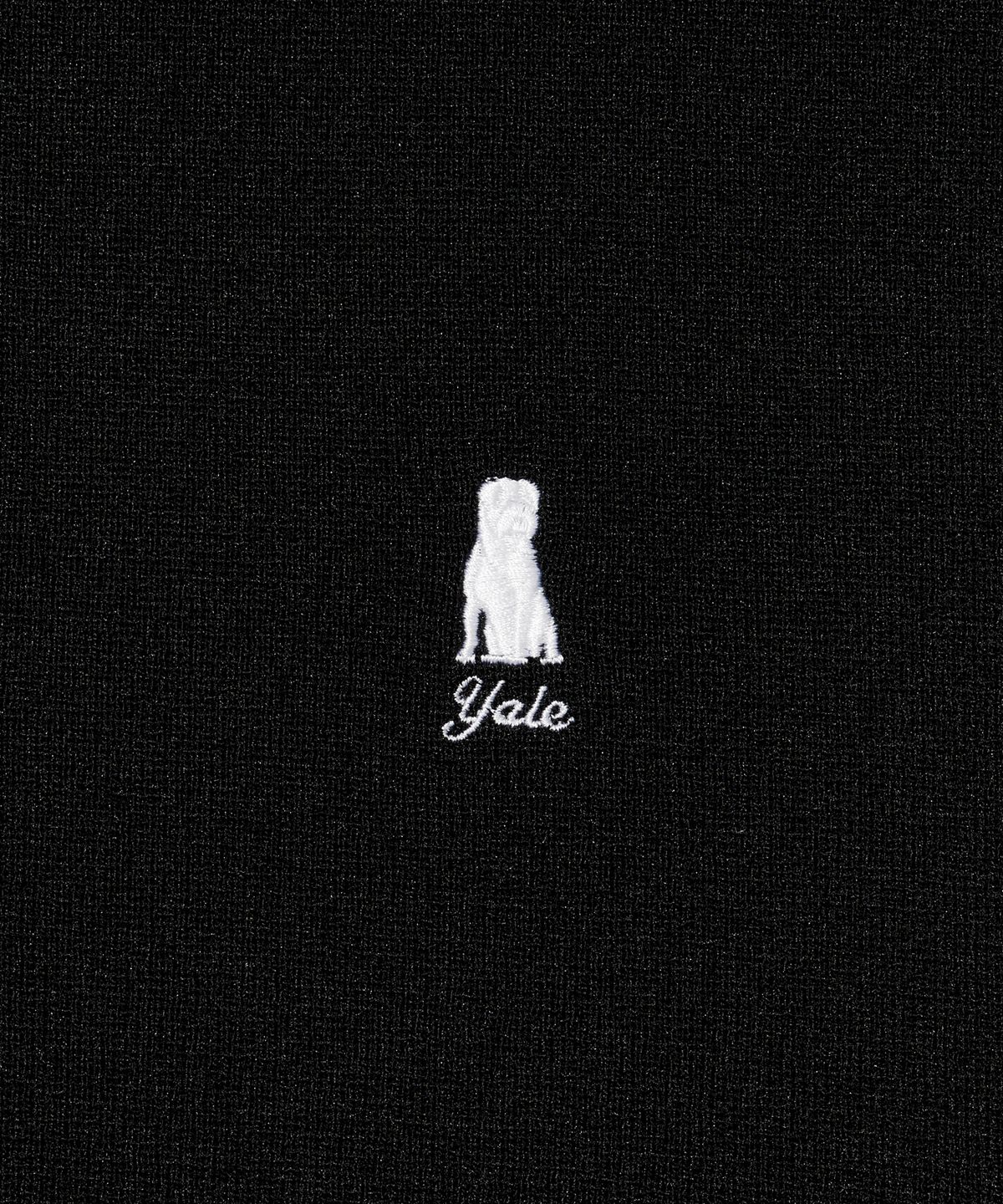 예일(YALE) 컴포트 쿨 폴로 니트 블랙