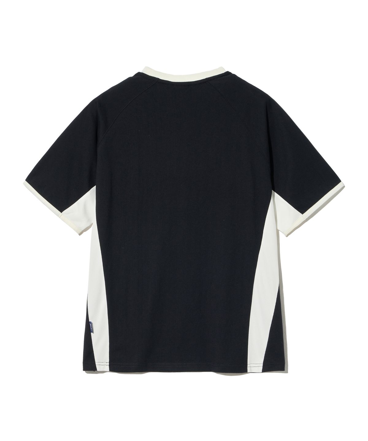 예일(YALE) SPORTY 2 TONE ARCH T-SHIRT BLACK