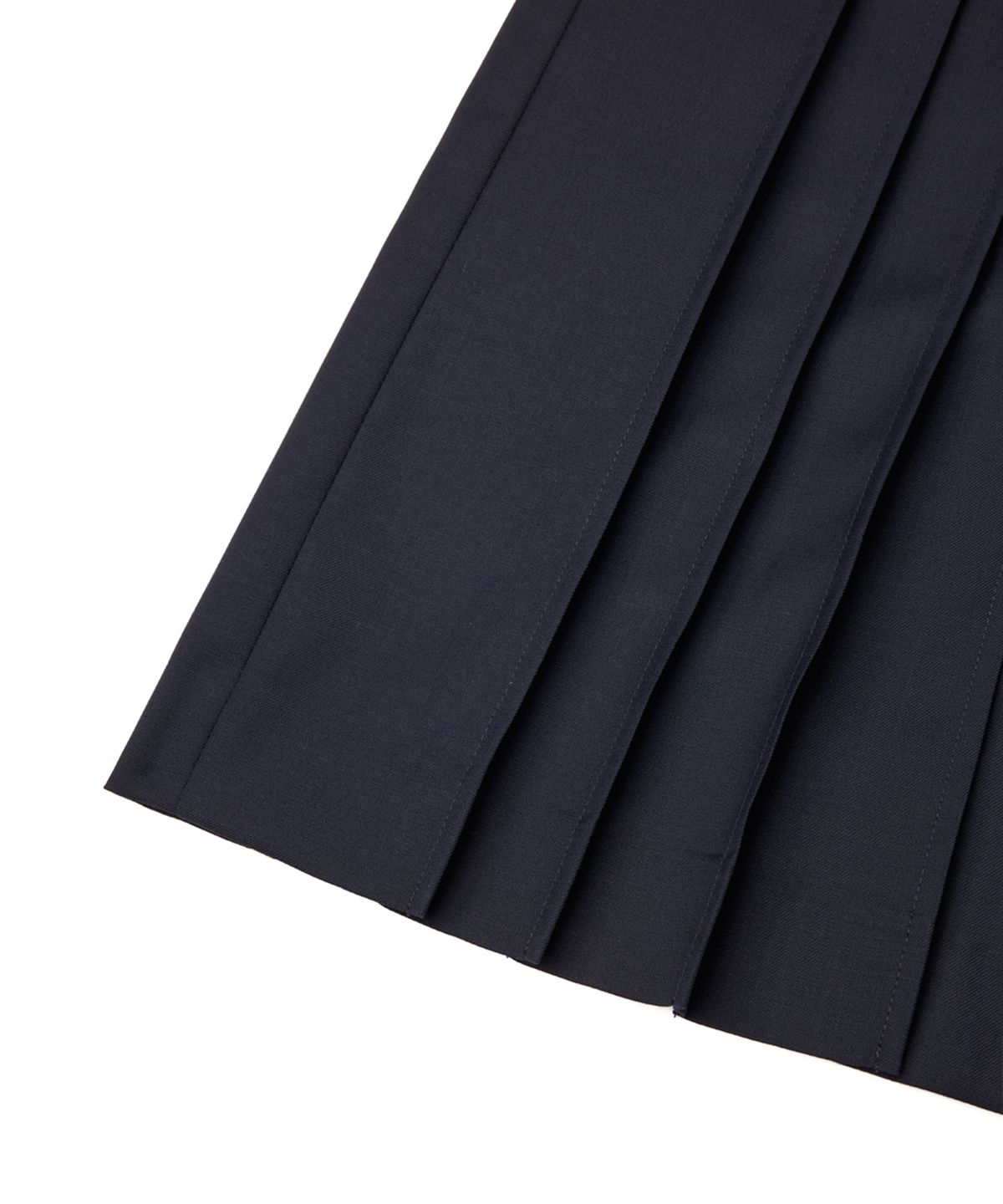 유스(YOUTH) Pleats Midi Skirt - Navy