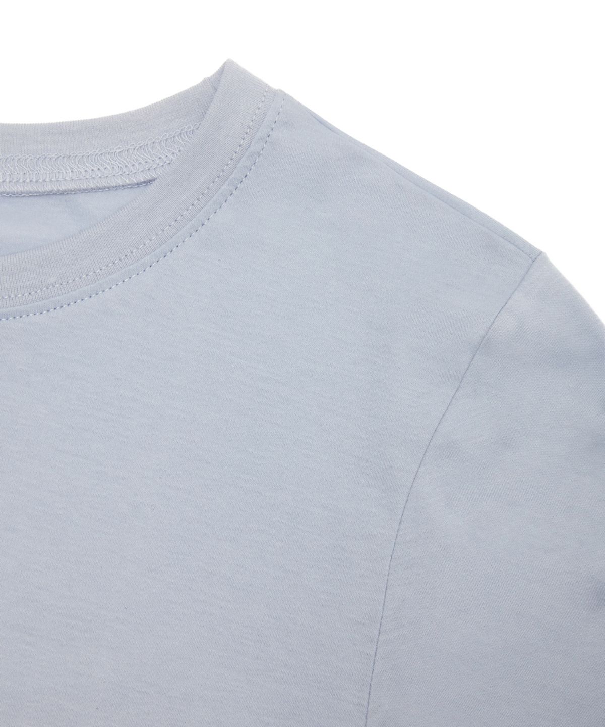 유스(YOUTH) Shirring H/S T-Shirt - Blue