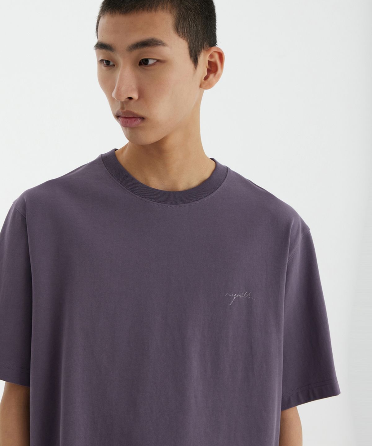 유스(YOUTH) H/S Logo T-Shirt - Purple
