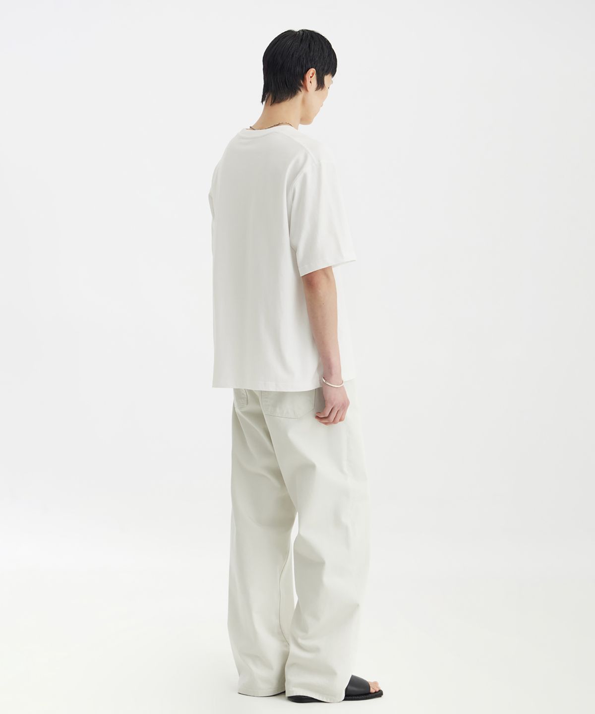 유스(YOUTH) H/S Logo T-Shirt - White