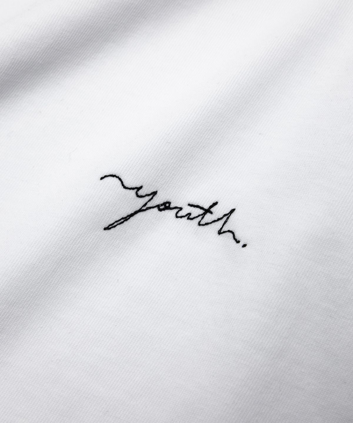 유스(YOUTH) H/S Logo T-Shirt - White
