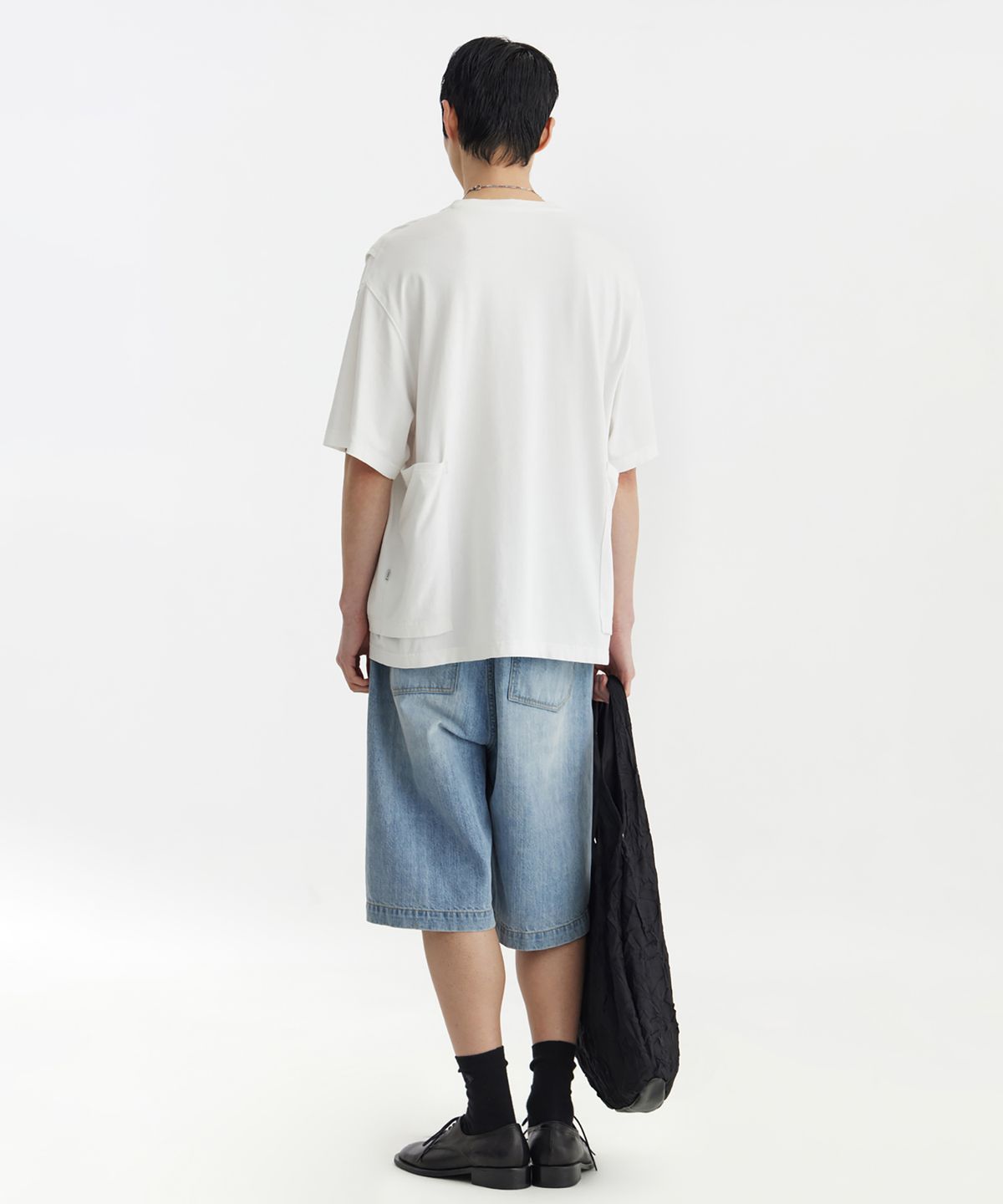 유스(YOUTH) Layered H/S T-Shirt - White