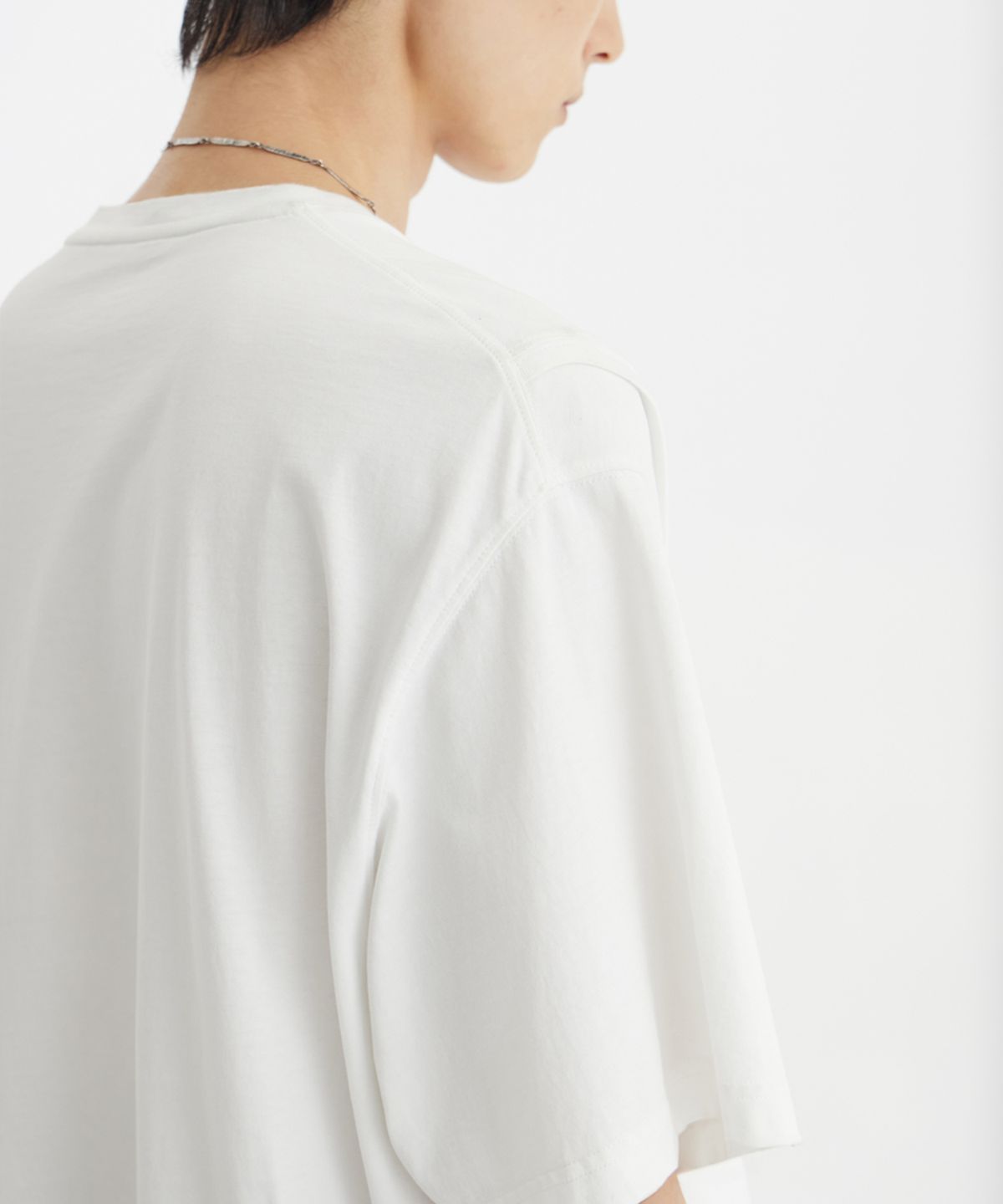 유스(YOUTH) Layered H/S T-Shirt - White