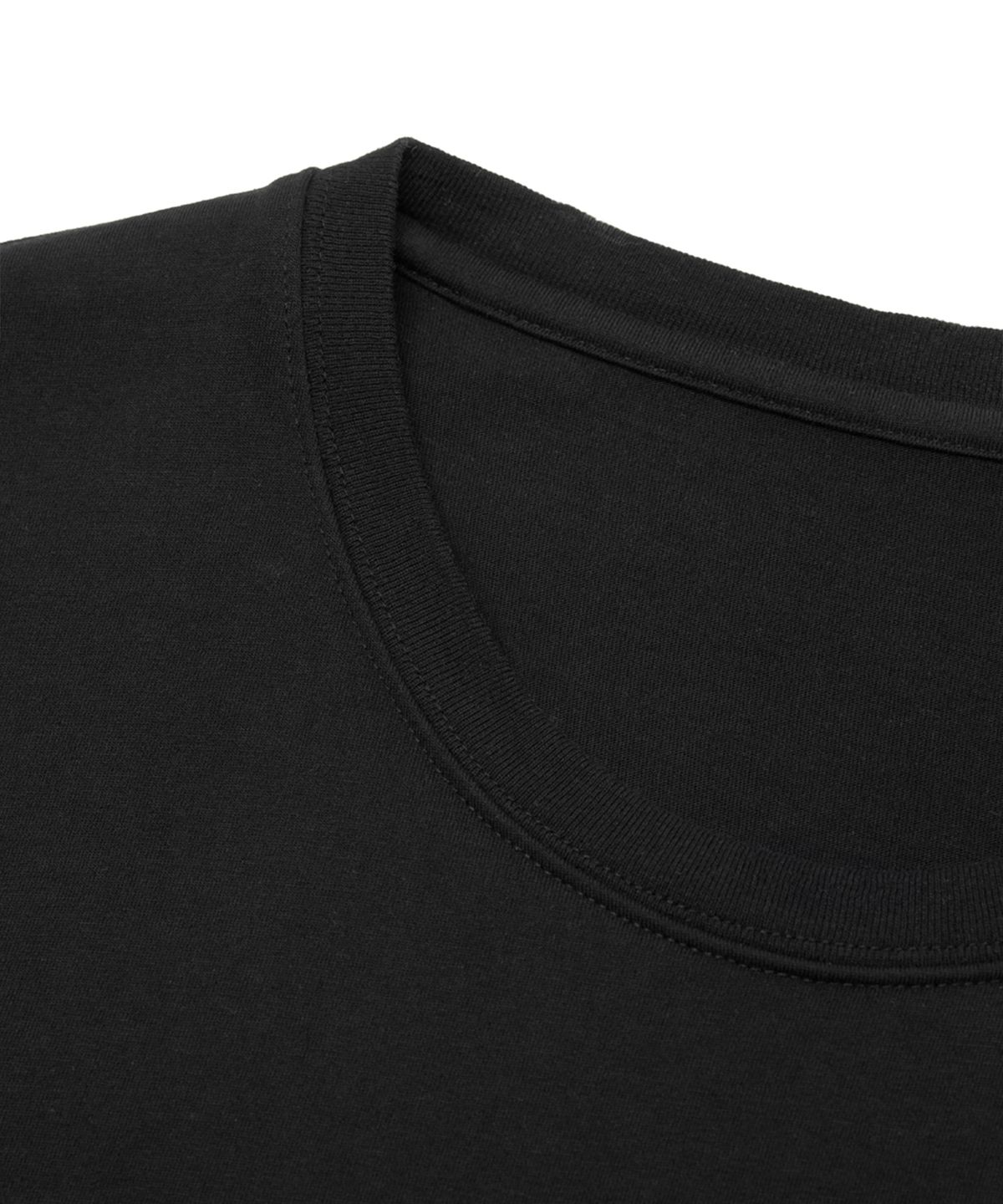 유스(YOUTH) Layered H/S T-Shirt - Black