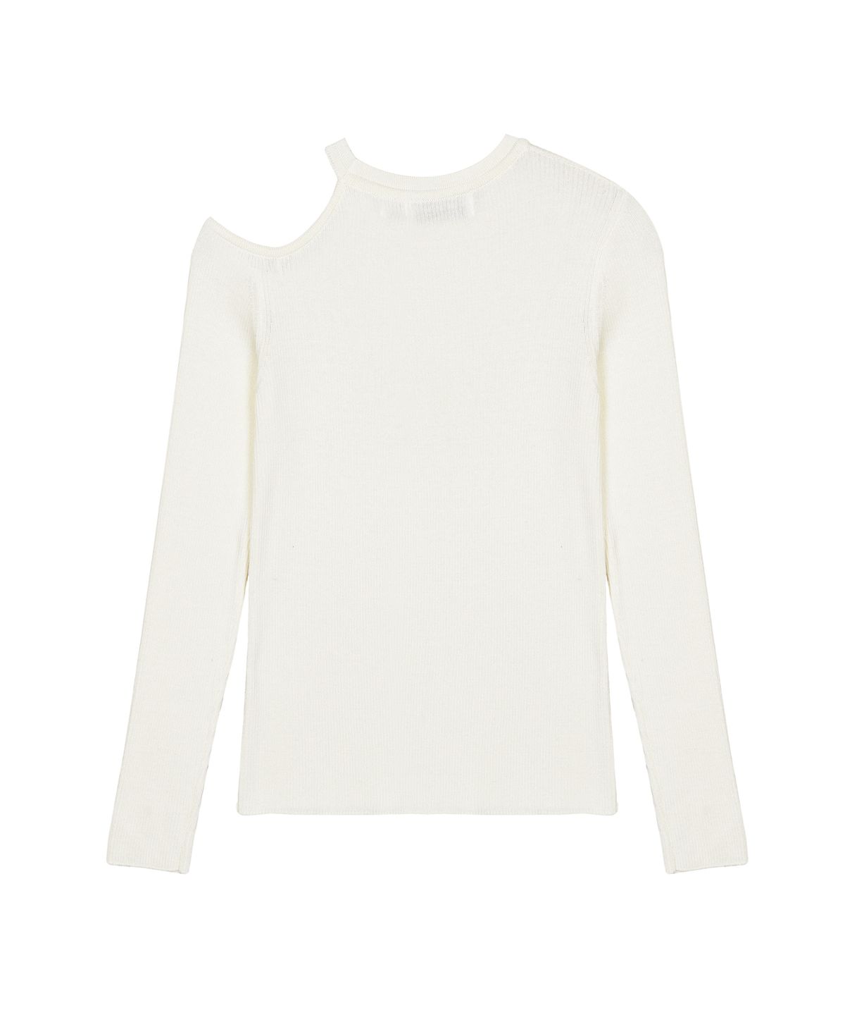 닉앤니콜(NICK&NICOLE) CUT OUT BUTTERFLY KNIT_CREAM