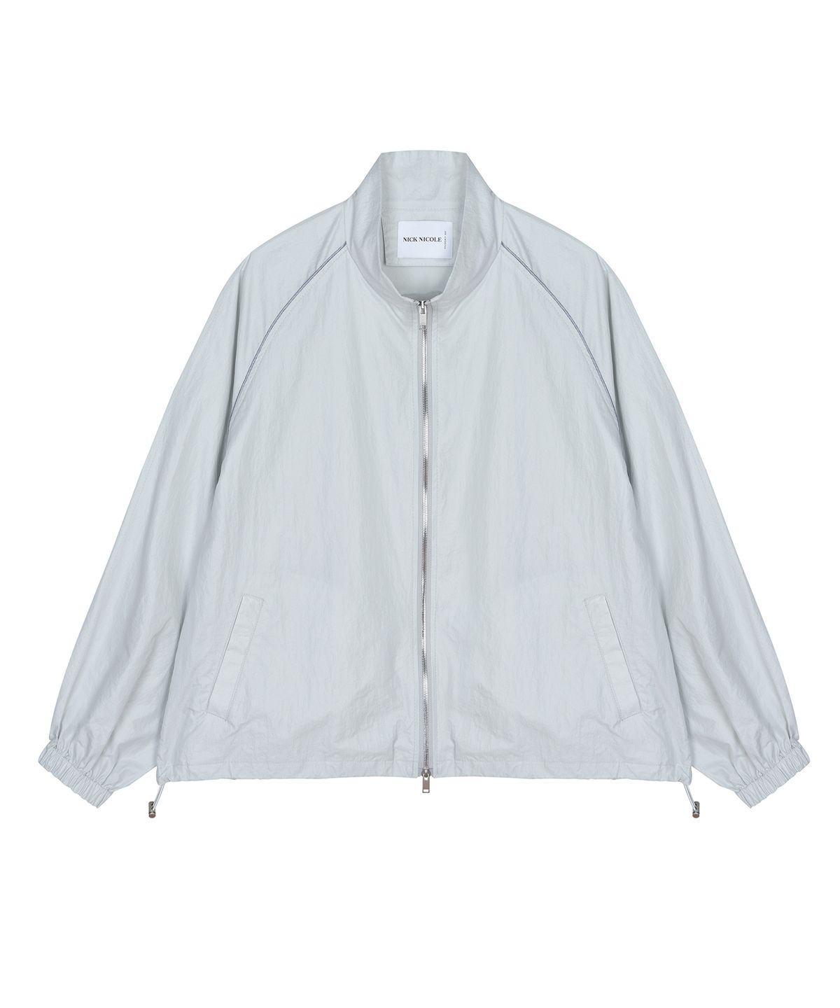 닉앤니콜(NICK&NICOLE) NICK NICOLE OVERSIZED GROOVY JUMPER_GRAY