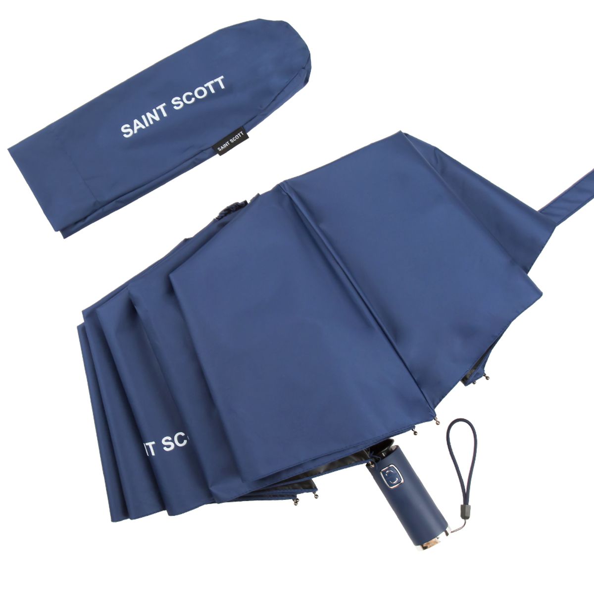 세인트스코트 우산(SAINT SCOTT UMBRELLA) 3단 대형 엣지 UV차단 암막 전자동 우양산 - 5COLOR