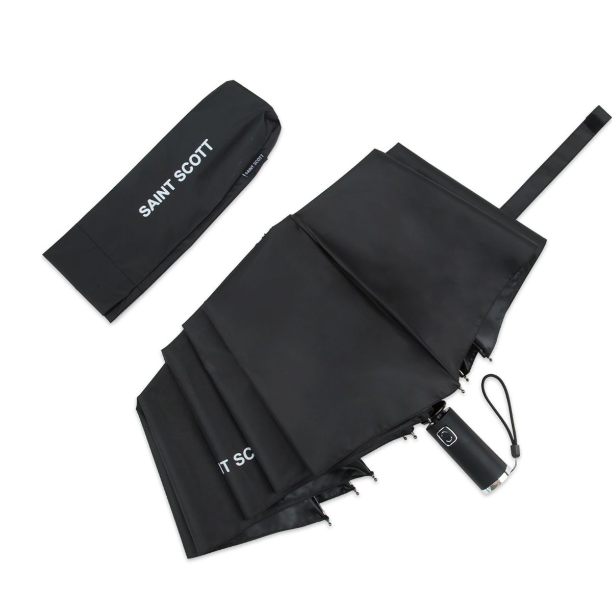 세인트스코트 우산(SAINT SCOTT UMBRELLA) 3단 대형 엣지 UV차단 암막 전자동 우양산 - 5COLOR