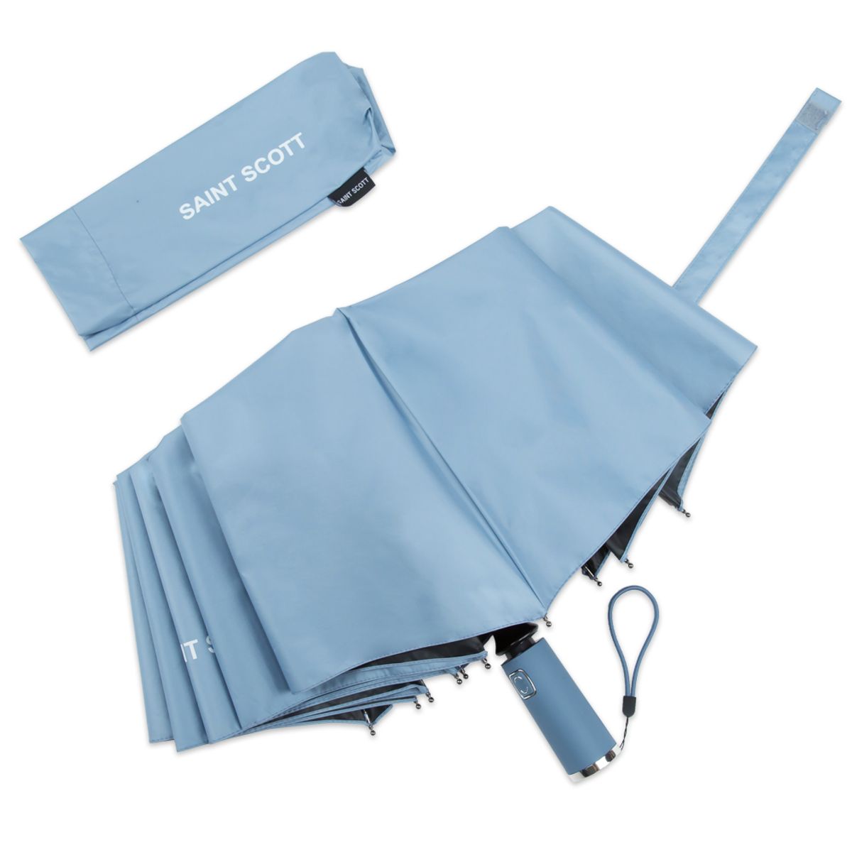 세인트스코트 우산(SAINT SCOTT UMBRELLA) 3단 대형 엣지 UV차단 암막 전자동 우양산 - 5COLOR