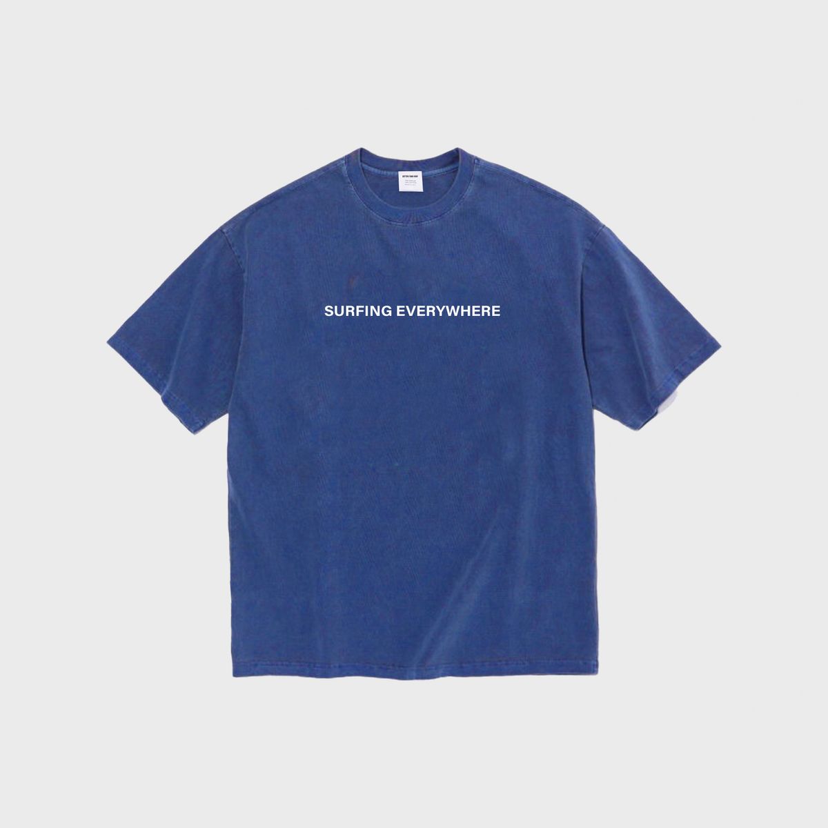 배러댄서프(BETTER THAN SURF) PARADISE PIGMENT TEE - VIOLET BLUE