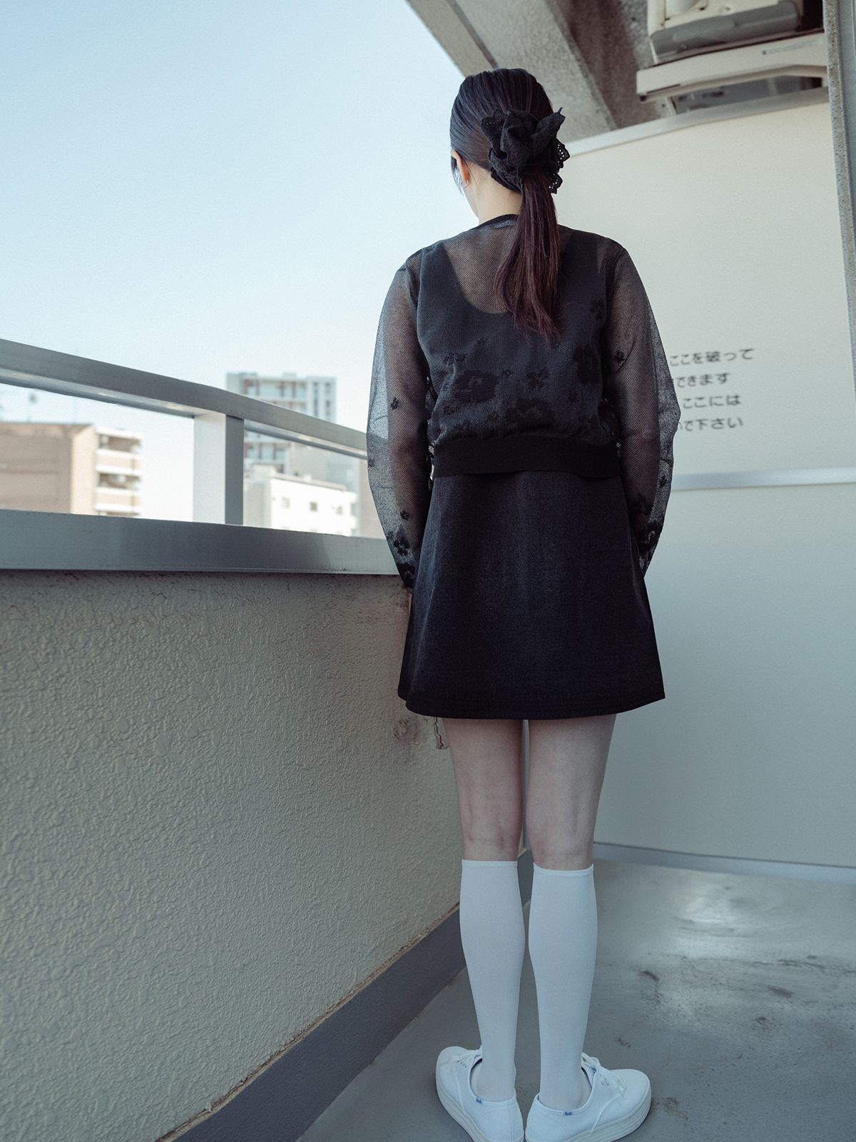 리플레인(REPLAIN) DENIM MINI ONE-PIECE