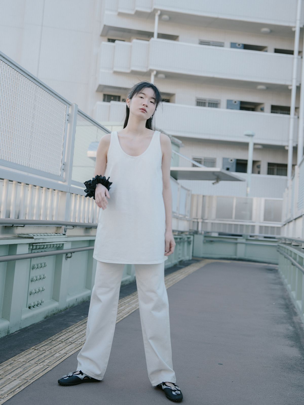 리플레인(REPLAIN) DENIM MINI ONE-PIECE
