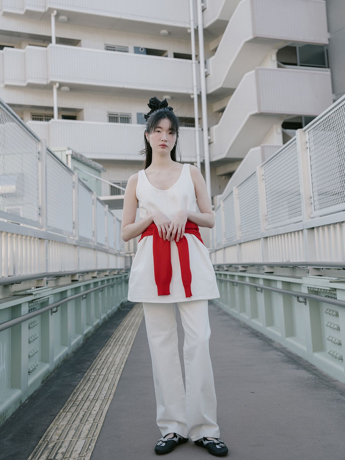 리플레인(REPLAIN) DENIM MINI ONE-PIECE